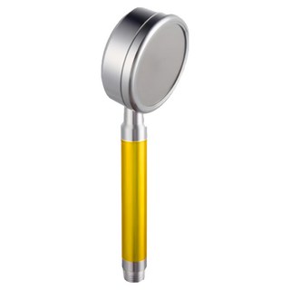 G+居家系列 超強加壓鋁合金蓮蓬頭 節水增壓 密集出水孔 強勁出水, 金色, 1個