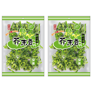 良澔 芥末豆 全素, 180g, 2袋