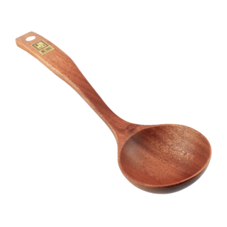 上龍 雅楓原木小彎杓 台灣製造 高級硬木 湯杓, 18cm, 雅楓, 1支