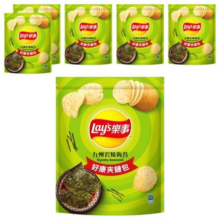 Lay's 樂事 岩燒海苔, 6包, 229.5g