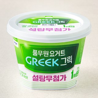 풀무원다논 그릭 설탕무첨가 플레인 요거트, 400g, 1개