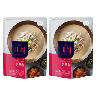 더미식 닭곰탕, 350g, 2개
