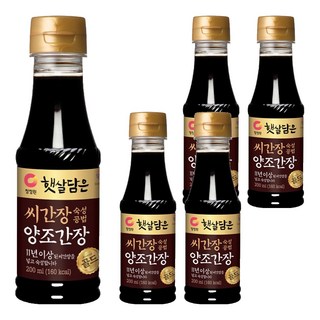 清淨園 Hatdam 陳年老醬熟成釀造醬油 金牌, 5個, 200ml