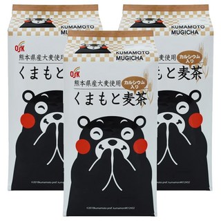 OSK 小谷穀粉 熊本熊麥茶 176g/包 熊本縣產大麥使用, 3袋