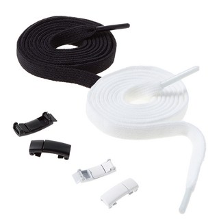 BASE ALPHA ESSENTIALS 無結磁力扣高彈性鞋帶(含4條鞋帶，2雙)