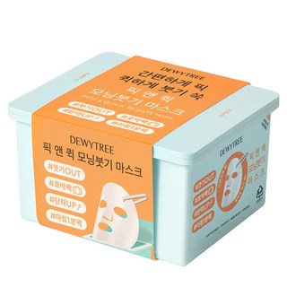 듀이트리 픽앤퀵 뽑아쓰는 마스크 모닝붓기, 30개입, 1개