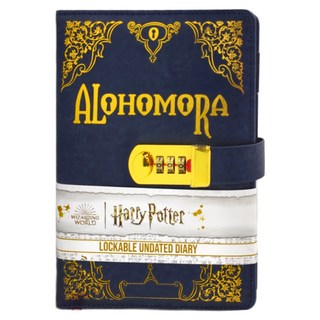 PYRAMID INTERNATIONAL 哈利波特阿咯哈呣啦 開鎖咒精美密碼鎖日記/筆記本, Alohomora!, 1本