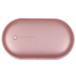 티엘팩토리 충전식 손난로, RY-HW5000, 메탈릭핑크