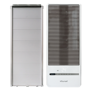 귀뚜라미 25년형 원격제어 인버터 창문형 에어컨 KAA-35W + 설치키트 세트 방문설치, 54cm