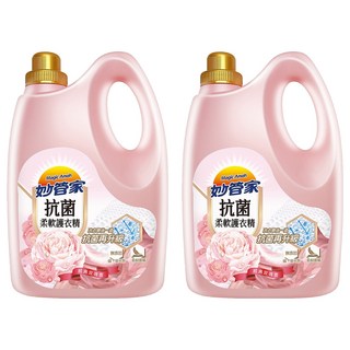 Magic Amah 妙管家 抗菌柔軟護衣精 添加植物來源柔軟劑, 3L, 2桶