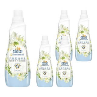 Snuggle 熊寶貝 香水精華柔軟護衣精 氣質小蒼蘭, 700ml, 5瓶