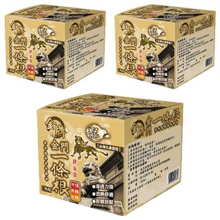 金牌金門一條根 精油霜 頂級版溫熱型, 1入, 3罐