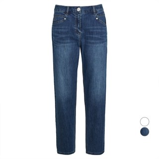 Olivia Lauren 女款刺繡亮點寬鬆牛仔褲 VVCMP5M3471