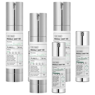 VT COSMETICS Reedle SHOT 老虎微晶精華 100 50ml + 700 10ml, 60ml, 3組