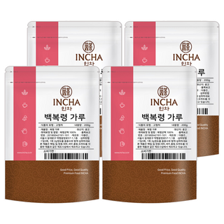 仁察白福靈粉, 200g, 4個