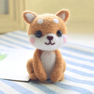 ARTJOY DIY 羊毛氈套組, 柴犬, 1個