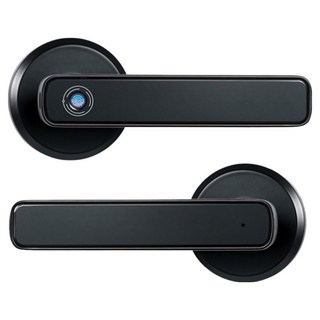 FJ 指紋防盜電子鎖B, 多功能電子智能指紋感應鎖, CK12, 自行安裝 有教學影片