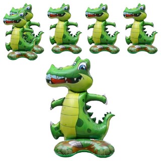 生日佈置氣球, 站立叢林鱷魚, 6個