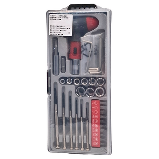 日式柄工具組 套筒5-13釐米 6人精密起子, SC835, 1組