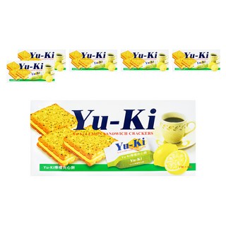 Yu-Ki 檸檬夾心餅, 150g, 6盒