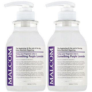 MALCOM 瑪律科姆 香氛護髮素 薰衣草香, 520ml, 2入