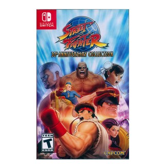 Nintendo 任天堂 SWITCH 快打旋風 30周年紀念合集 中英日文美版 15歲以上