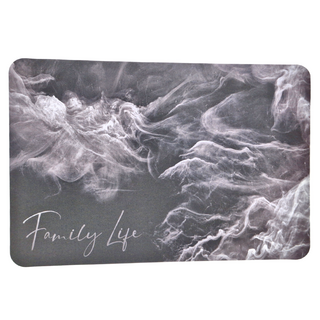 FAmILyLIFE 生活 奈米硅藻土速乾防滑吸水地墊, 水墨山嵐, 2個