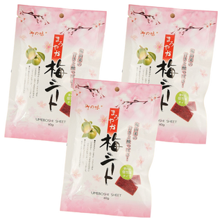 特選日式梅片, 60g, 3包