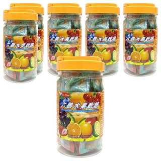 六鵬 Liu Peng 水果軟糖 斯洛維尼亞產 天然水果, 100g, 6罐