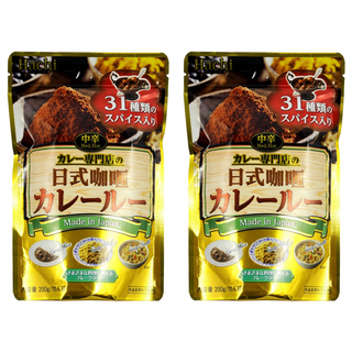 HACHI 日式咖哩粉 中辛, 200g, 2包