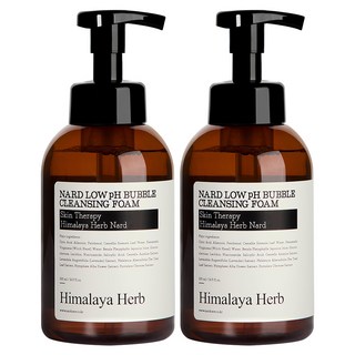 NARD 弱酸性泡沫潔面慕斯, 500ml, 喜馬拉雅草本, 2瓶