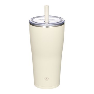 ZOJIRUSHI 象印 不銹鋼真空吸管杯 SX-HA72H-CM, 720ml, 1個, 燕麥杏