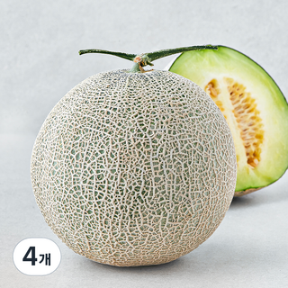 제이드가든 머스크메론, 1.8kg, 4개