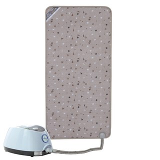 HanilMedical 프리미엄 워셔블 온수매트 샤드 브라운, 싱글(100 x 200 cm)