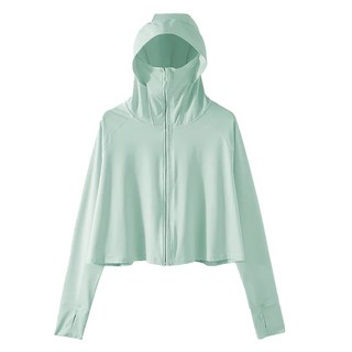 FANCY LIFE 冰絲涼感防曬衣, 薄荷綠色, 均碼, 1個