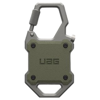 UAG 頂級版多功能鎖扣保護殼 AirTag, 1個, 軍綠色