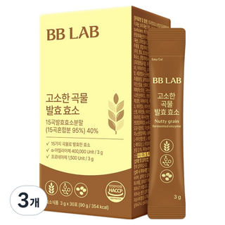 BB LAB 科研 香醇穀物發酵酵素 30入, 3個, 30冊