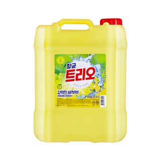 Trio 蔬果碗盤洗潔精, 14kg, 1桶