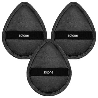 Solone 台灣公司貨 彈力訂製舒芙蕾海綿 水滴形, 單一顏色, 3個