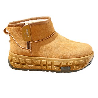 Storyone 女款冬季保暖靴 刷毛短筒迷你靴 保暖鞋 HLBN17503