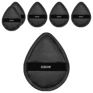 Solone 台灣公司貨 彈力訂製舒芙蕾海綿 水滴形, 單一顏色, 6個