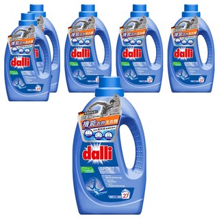 dalli 達麗 超濃縮運動衣料洗衣精 1.1L 專為運動纖維與透氣衣物設計, 6瓶