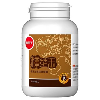 葡萄王 樟芝王菌絲體膠囊, 500mg, 60顆, 1罐