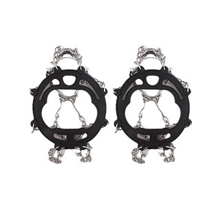 Hanbyulnara 登山防滑鏈 便攜式冰爪, 黑色