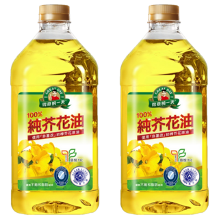 得意的一天 100%純芥花油，非基改，適合煎煮炒炸, 1.58L, 2瓶