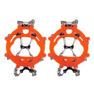 Hanbyulnara 登山防滑鏈 便攜式冰爪, 橘色