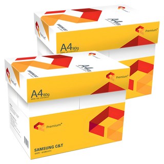 三星物產 Premium+ 影印紙 80g A4 2000張, 4000入