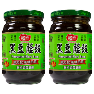 龍宏 黑豆蔭豉, 400g, 2罐