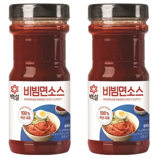 CJ BEKSUL 白雪 麵拌醬, 2個, 890g