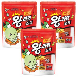 팔도 왕라면 스프 20p, 100g, 3개